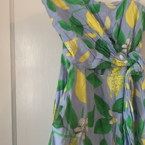 Anthropologie Maeve strapless romper - size 6 - Picture 3 of 8